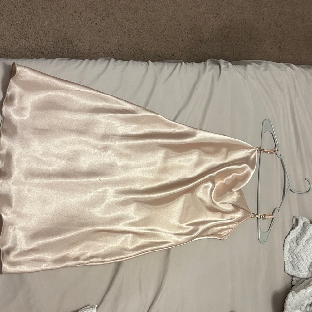 Elegant Satin Slip Dress